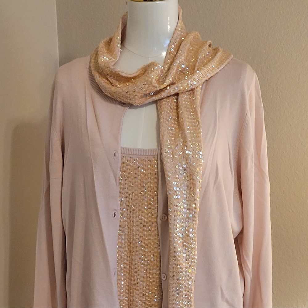 Karen Kane Soft Pink Cardigan